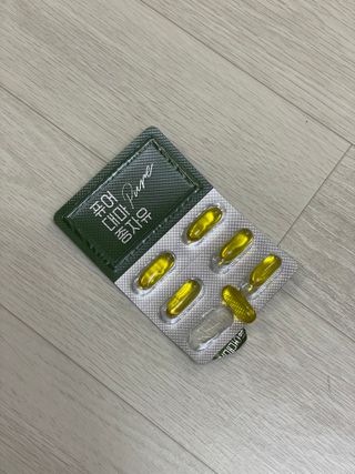 먹어도좋아 퓨어대마종자유 — 5점을 준 리뷰어가 2021년 11월 올린 사용 사진