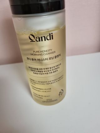 헤어플러스 콴디 아침세안제 폼클렌징 퓨어 어니스티 모닝클렌저 — 5점을 준 리뷰어가 2021년 5월 올린 사용 사진