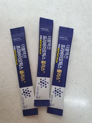 메이준뉴트리 더블액션 프리바이오틱스 플러스+ — 4점을 준 리뷰어가 2021년 6월 올린 사용 사진