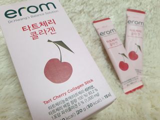 이롬 erom 타트체리 콜라겐 — 5점을 준 리뷰어가 2021년 4월 올린 사용 사진