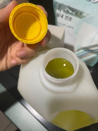 지오클린 레몬테라피 액체세제 2.5L 4개 — 5점을 준 리뷰어가 2022년 8월 올린 사용 사진