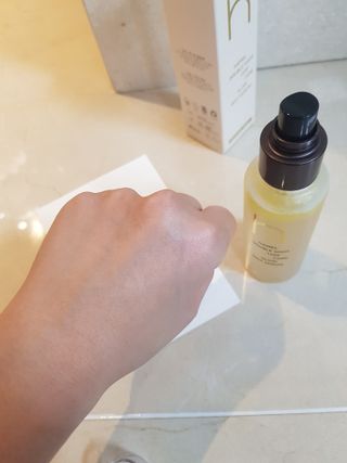하멜 비건 더블샷 12GF 코어 글로우 미스트 세럼 — 5점을 준 리뷰어가 2022년 11월 올린 사용 사진