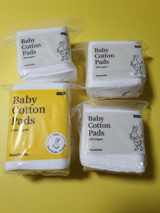 디어엘로디 프리미엄 유기농 유아 솜티슈 40매 3Pack +60매 1Pack 혼합형 — 5점을 준 리뷰어가 2021년 4월 올린 사용 사진