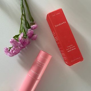 스킨큐어 산다화 카멜리아 안티 링클 멀티밤 — 5점을 준 리뷰어가 2023년 2월 올린 사용 사진