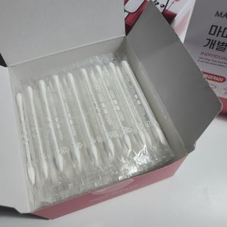 마미앤유 개별 듀얼면봉 — 5점을 준 리뷰어가 2022년 2월 올린 사용 사진