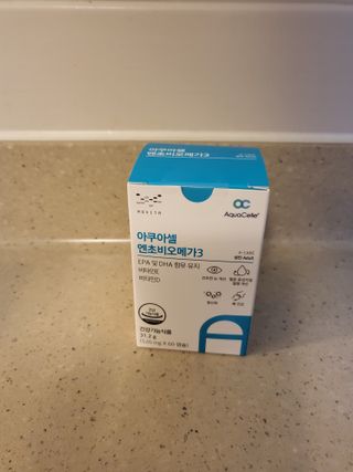 메디포스트 모비타 아쿠아셀 엔초비오메가3 60캡슐 — 5점을 준 리뷰어가 2023년 1월 올린 사용 사진
