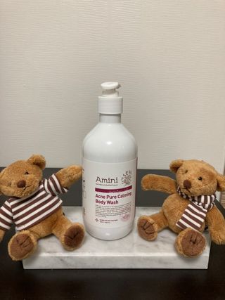 아미니 아크네 퓨어카밍 바디워시 500ml — 5점을 준 리뷰어가 2021년 6월 올린 사용 사진