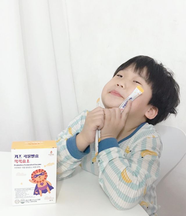 자연에온 키즈 곡물발효 쏙쏙효소 2.5g 30포 리뷰 사진