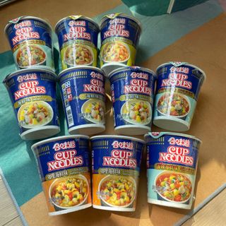 NISSIN 닛신 컵누들  4종 - 씨푸드오리지날, 씨푸드 스파이시, 씨푸드 커리, 씨푸드 XO소스 — 5점을 준 리뷰어가 2022년 4월 올린 사용 사진