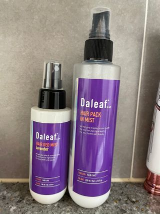 달리프 글램 헤어 데오미스트 100ml 라벤더 or 플라워 — 5점을 준 리뷰어가 2021년 1월 올린 사용 사진
