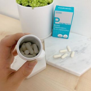 메디타민 인체유래 비피더스 포스트 프로바이오틱스 — 5점을 준 리뷰어가 2021년 4월 올린 사용 사진