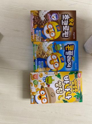 씨알푸드 뽀로로 시리얼 3종 — 5점을 준 리뷰어가 2022년 2월 올린 사용 사진