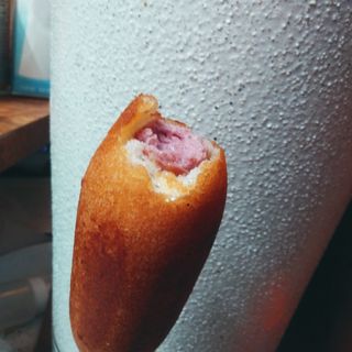 오마뎅 한우핫도그 — 5점을 준 리뷰어가 2021년 5월 올린 사용 사진