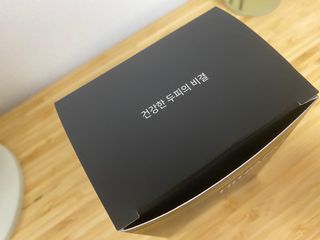 온가족 시원한샴푸 깨끗한두피 샴푸브러쉬 두피스케일링 히트팡블랙에디션 — 4점을 준 리뷰어가 2021년 8월 올린 사용 사진