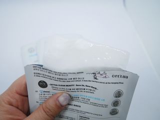 세뚜아(Cettua) [세뚜아] 모이스처 밸런싱 페이셜 마스크 Cettua Moisture Balancing Facial Mask 5매 — 5점을 준 리뷰어가 2024년 3월 올린 사용 사진
