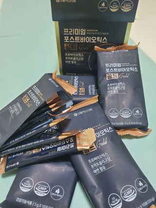 서울약사신협_프리미엄포스트바이오틱스골드_5g x 50포 — 5점을 준 리뷰어가 2021년 4월 올린 사용 사진