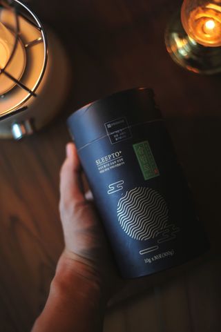 프리마인 자체 기업부설 연구소에서 찾아낸 건강한 수면의 비밀.  슬립토 플러스 30포 — 5점을 준 리뷰어가 2022년 8월 올린 사용 사진