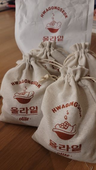올라잍 천연화공석 — 5점을 준 리뷰어가 2022년 9월 올린 사용 사진