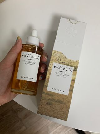 [스킨1004] 마다가스카르 센텔라 앰플 100ml — 5점을 준 리뷰어가 2024년 5월 올린 사용 사진