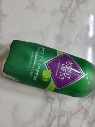몽베스트 Montbest with Sparkling water Lime20병 — 5점을 준 리뷰어가 2021년 10월 올린 사용 사진