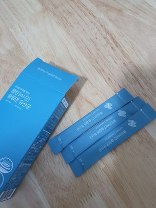 클린24시간 슬림앤유산균 1박스 (3.5g X 15포) — 5점을 준 리뷰어가 2022년 12월 올린 사용 사진