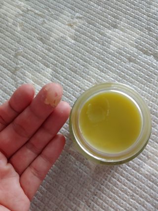 올리브 오일 스킨케어 컴퍼니 [OOSC] 순한 베이비 퓨어 수딩밤 오리지널 60g — 3점을 준 리뷰어가 2021년 5월 올린 사용 사진