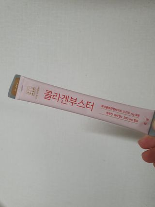 더리틀스 콜라겐부스터 — 5점을 준 리뷰어가 2022년 12월 올린 사용 사진
