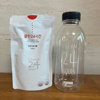 클린24시간 1BOX(5포) + 전용보틀(500ml) — 3.5점을 준 리뷰어가 2023년 5월 올린 사용 사진