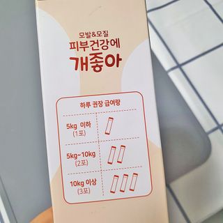 My Pet Care 모발과 모질 피부건강에 개좋아 — 5점을 준 리뷰어가 2021년 3월 올린 사용 사진