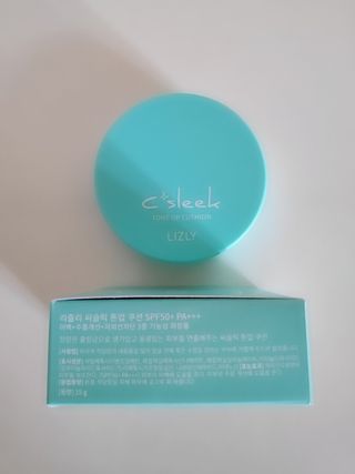 리즐리 씨슬릭 톤업 쿨링 쿠션 15g — 3.5점을 준 리뷰어가 2021년 7월 올린 사용 사진