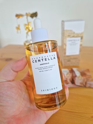 [스킨1004] 마다가스카르 센텔라 앰플 100ml — 5점을 준 리뷰어가 2024년 5월 올린 사용 사진