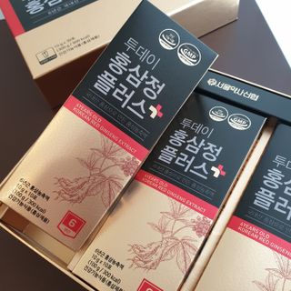 서울약사신협_투데이홍삼정플러스스틱_10g x 30포 — 5점을 준 리뷰어가 2021년 7월 올린 사용 사진