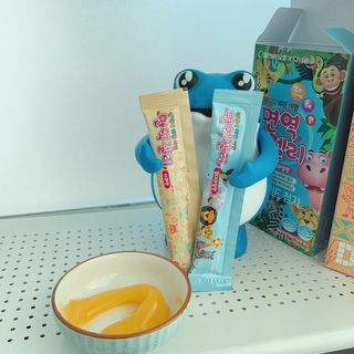 다나음 셀렌에 빠진 아연면역젤리 열대과일맛+사과맛 — 5점을 준 리뷰어가 2021년 2월 올린 사용 사진