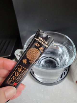 프리마인 자체 기업부설 연구소에서 찾아낸 건강한 수면의 비밀.  슬립토 플러스 30포 — 4점을 준 리뷰어가 2023년 5월 올린 사용 사진