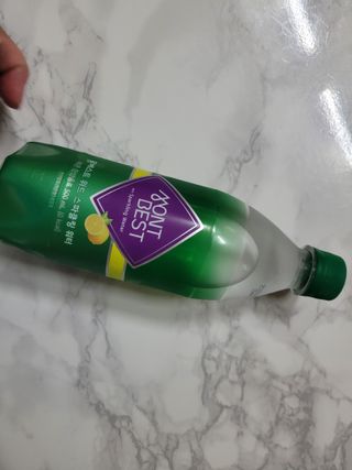 몽베스트 Montbest with Sparkling water Lemon OR Lime 20병(랜덤) — 5점을 준 리뷰어가 2021년 10월 올린 사용 사진