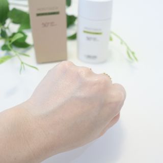 아이레시피 모이스트터치 스포츠 선밀크 50ml (SPF50+ PA+++) — 5점을 준 리뷰어가 2023년 4월 올린 사용 사진