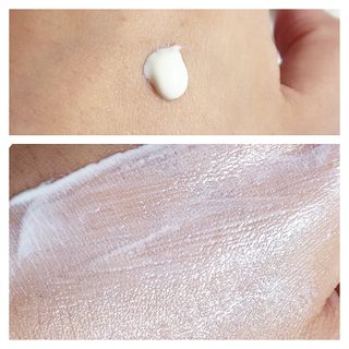 리더스코스메틱 리더스 카밍 바이오틱스 선 에센스 SPF 50+ PA++++ — 5점을 준 리뷰어가 2022년 6월 올린 사용 사진