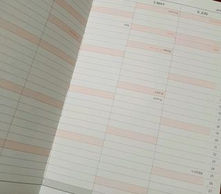 리훈 2023년 이야기다이어리 숏 날짜형 — 5점을 준 리뷰어가 2023년 1월 올린 사용 사진