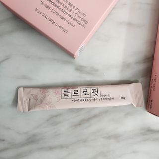 주식회사 메디프바이오 클로로핏 — 5점을 준 리뷰어가 2023년 8월 올린 사용 사진