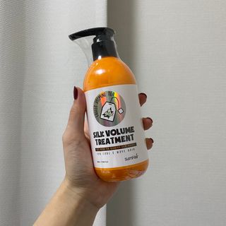 썸헤어 / SUMHAIR 썸헤어 실크 볼륨 샴푸+트리트먼트 프룻자스민티 — 5점을 준 리뷰어가 2021년 4월 올린 사용 사진