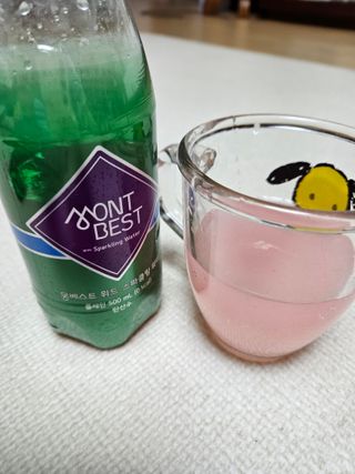몽베스트 Montbest with Sparkling water Plain 20병 — 5점을 준 리뷰어가 2023년 4월 올린 사용 사진