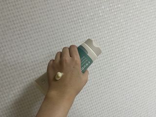 [후르디아] 올리브영 저자극 비건바디로션 — 5점을 준 리뷰어가 2023년 1월 올린 사용 사진