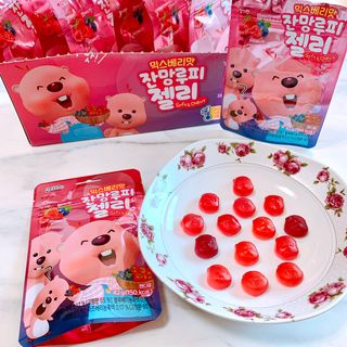 [팔도] 잔망루피젤리 믹스베리맛 42g 8개 — 5점을 준 리뷰어가 2022년 3월 올린 사용 사진