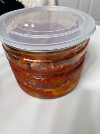 셰프애찬 알배기 겉절이 김치 1kg — 5점을 준 리뷰어가 2022년 11월 올린 사용 사진