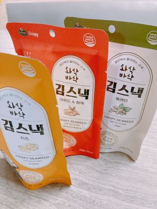 더빈트 와삭바삭 김스낵 — 3.5점을 준 리뷰어가 2023년 1월 올린 사용 사진
