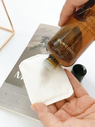스킨큐어 산다화 비타민c 화이트닝 토너 150ml — 5점을 준 리뷰어가 2021년 12월 올린 사용 사진
