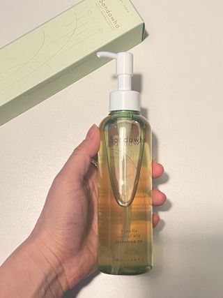 스킨큐어 산다화 순한 클렌징 동백 오일 200ml — 4점을 준 리뷰어가 2023년 2월 올린 사용 사진