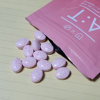 입 냄새 완화에 도움을 주는 에티켓 캔디 복숭아맛 앳캔디 — 5점을 준 리뷰어가 2020년 12월 올린 사용 사진