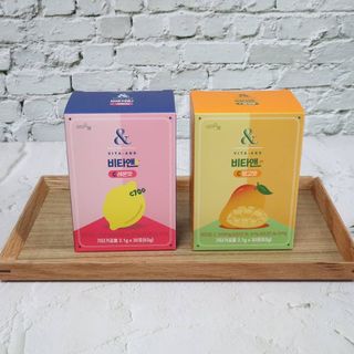 비타앤C 레몬맛, 망고맛 — 5점을 준 리뷰어가 2021년 7월 올린 사용 사진