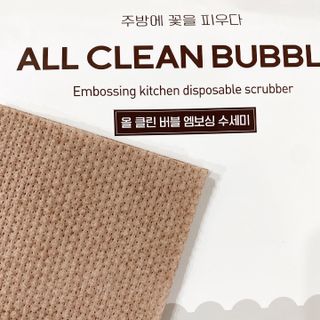 블뤼엔 일회용 수세미 — 5점을 준 리뷰어가 2021년 3월 올린 사용 사진